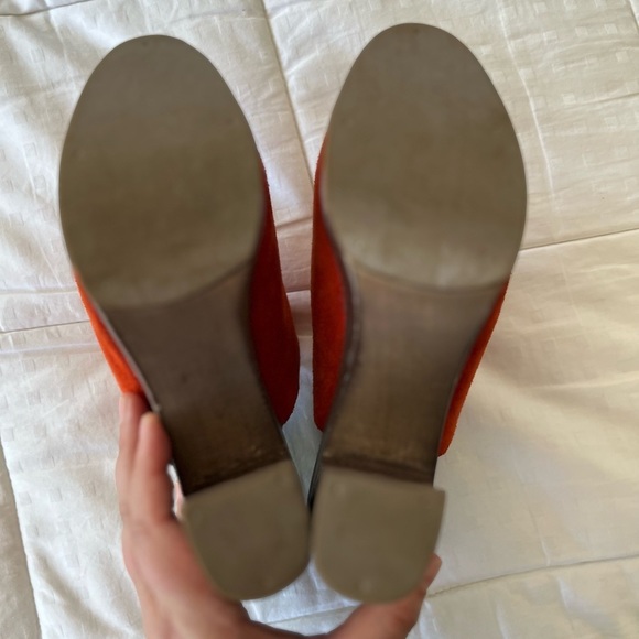 Rachel Comey Red Suede Mules - Picture 8 of 16